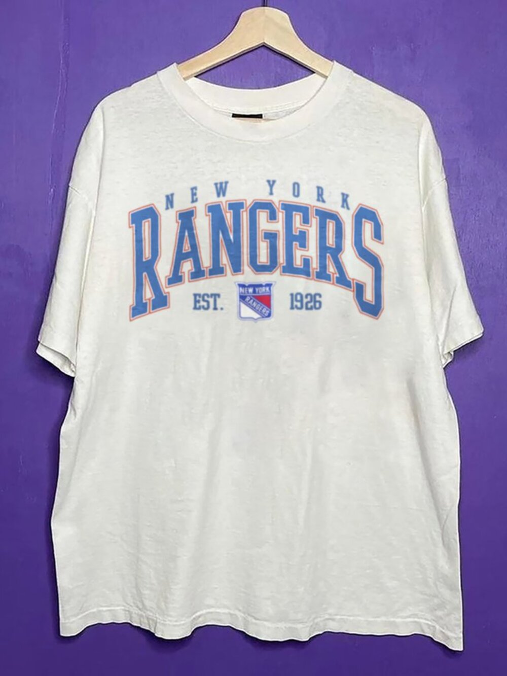 Vintage New York Rangers Unisex Shirt, Retro NHL Rangers Hockey Unisex Shirt Tee
